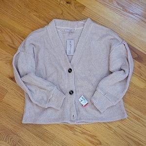 Nwt Philosophy button sweater sz lg